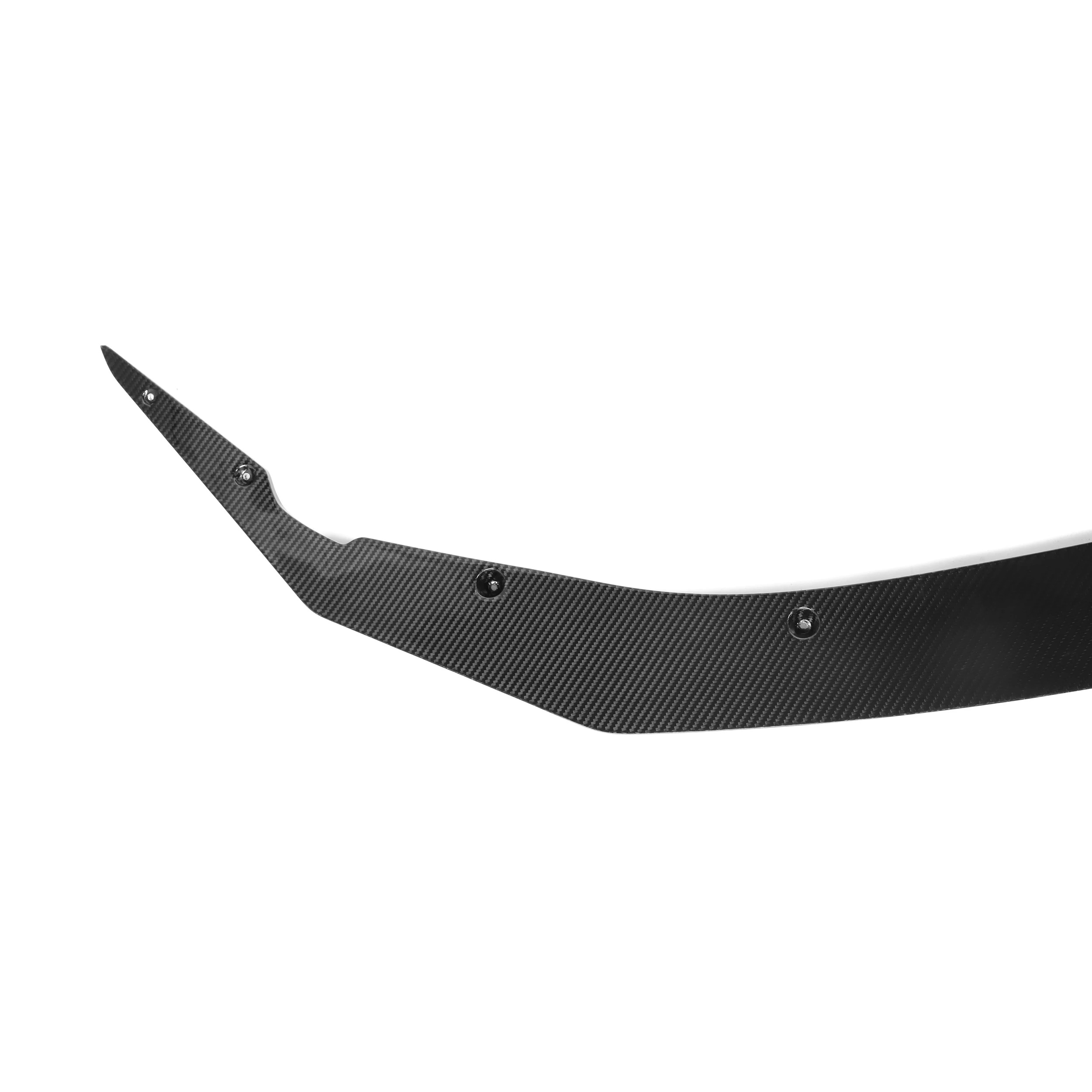 F90 Front Lip Real Dry Carbon Fiber Front Bumper Lip J Style  Auto Part for  M5 F90 LCI 2021+ Front Lip